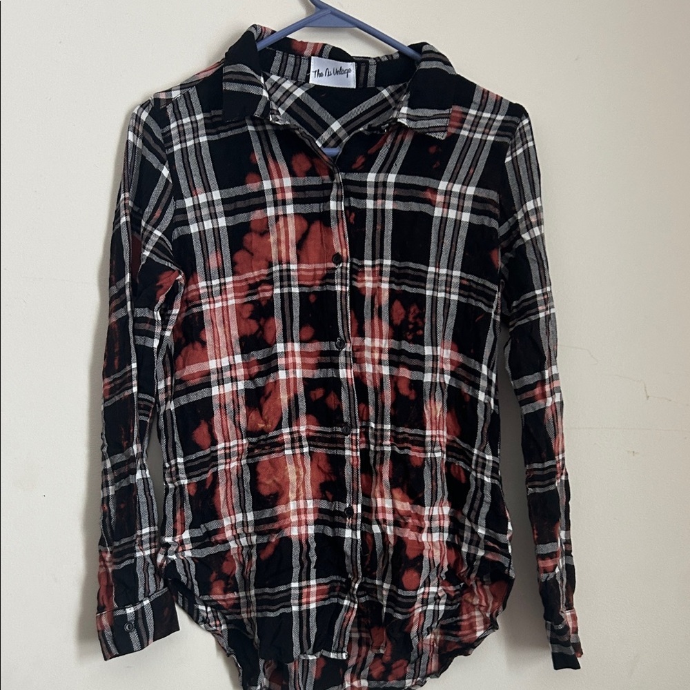 The Nu Vintage Plaid Button-Up Shirt